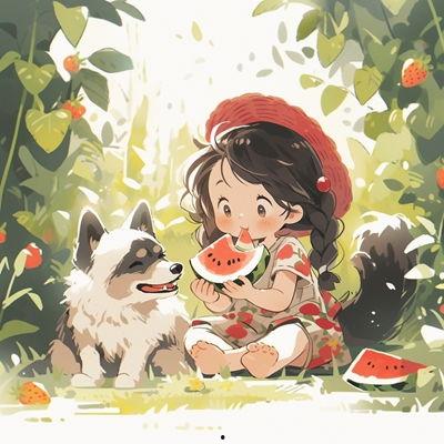 娱乐圈吃瓜动漫图片大全,揭秘吃瓜动漫中的明星秘闻  第2张